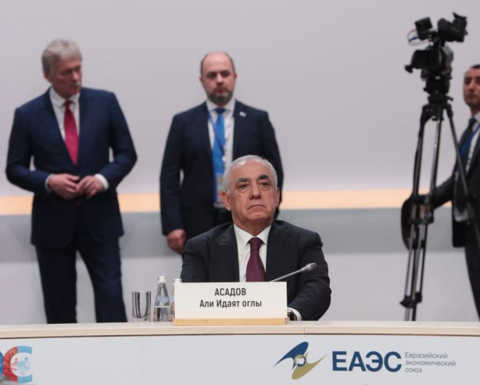   Aserbaidschanischer Premierminister nimmt an der Sitzung des GUS-Rats teil  