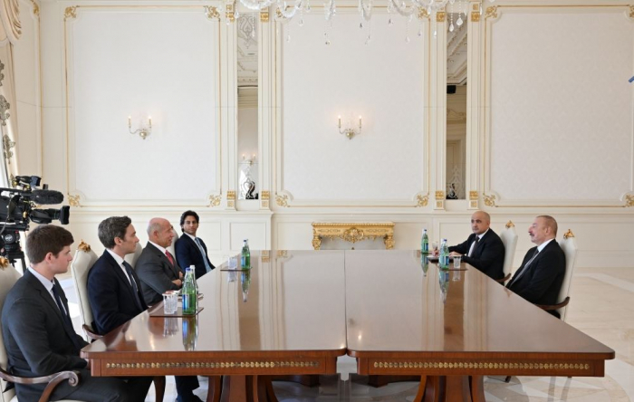 President Ilham Aliyev receives founder and CEO of Starwood Capital Group