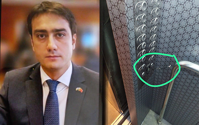    Hakimin liftin düyməsini qırmasının səbəbi açıqlanıb   