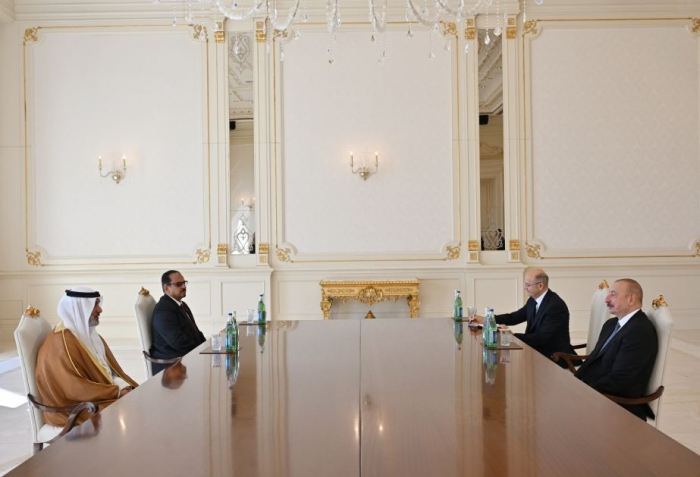   Präsident Ilham Aliyev empfängt den Generalsekretär der OPEC  