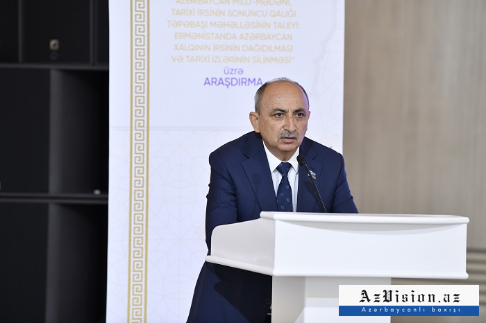    İcma sədri:    30 ildə Qərbi Azərbaycan həqiqətlərini dünyaya lazımi səviyyədə çatdıra bilməmişik