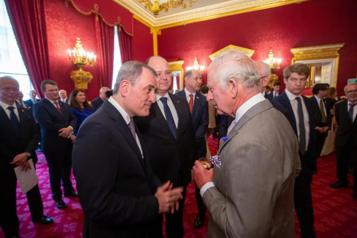   Azerbaijani FM attends reception hosted by King Charles  