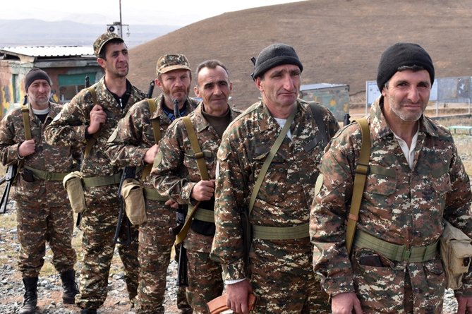    Ehtiyatda olan    3 minə yaxın   erməni hərbçi təlimə çağırıldı   