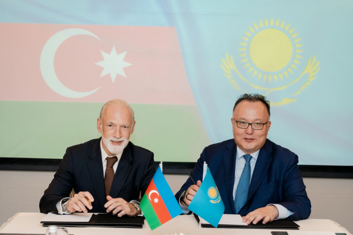 AzerTelecom and Kazakhtelecom signed agreement within Trans-Caspian Fiber Optic Project 