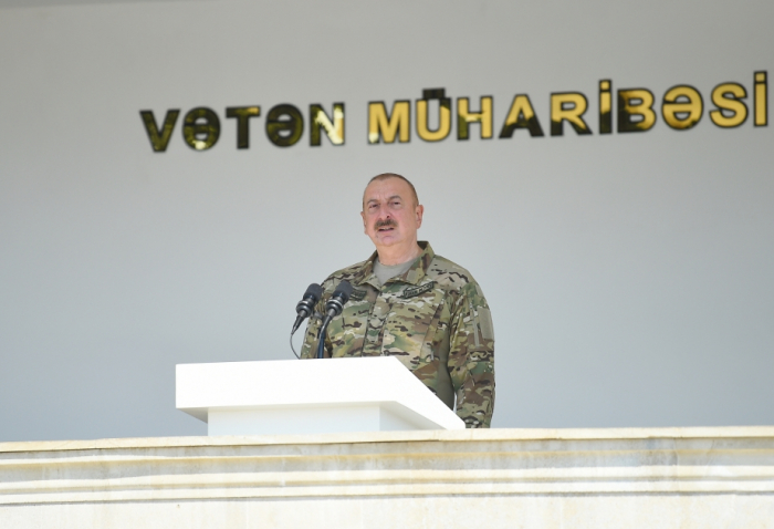   Ilham Aliyev : L’établissement d’un point de contrôle frontalier en direction de Latchine reflète notre volonté politique  