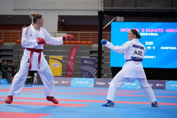   Azerbaijani karateka wins gold medal at III European Games   