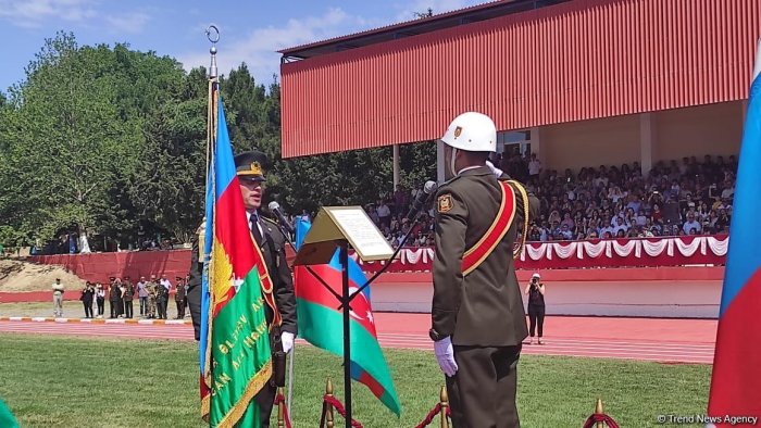 Heydər Əliyev adına Hərbi İnstitutda növbəti buraxılış mərasimi keçirilib