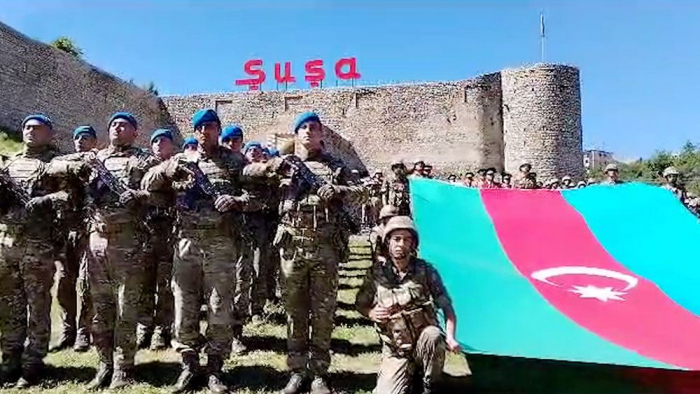   Azerbaijan holds military marches to mark Armed Forces Day -   VIDEO    