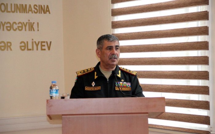       Nazir:    "Ordumuz azad olunmuş ərazilərdə mövqelərini daha da möhkəmləndirir"   