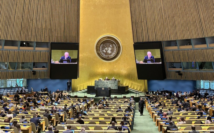  Azerbaiyán se unió a la iniciativa del presidente de la Asamblea General de la ONU 