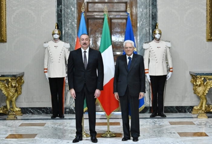  Current level of Azerbaijan-Italy relationship based on mutual trust and good traditions is satisfying - President Ilham Aliyev  