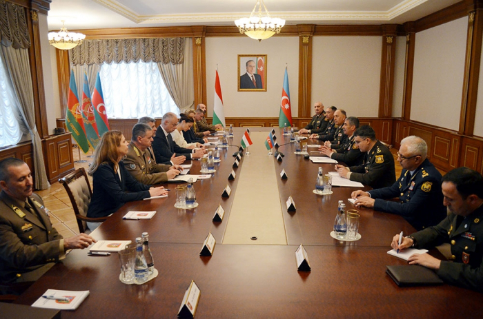   Azerbaijan, Hungary discuss expansion of military cooperation  