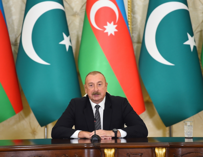   President: Azerbaijan always supports and will continue to support Pakistan on Kashmir issue   