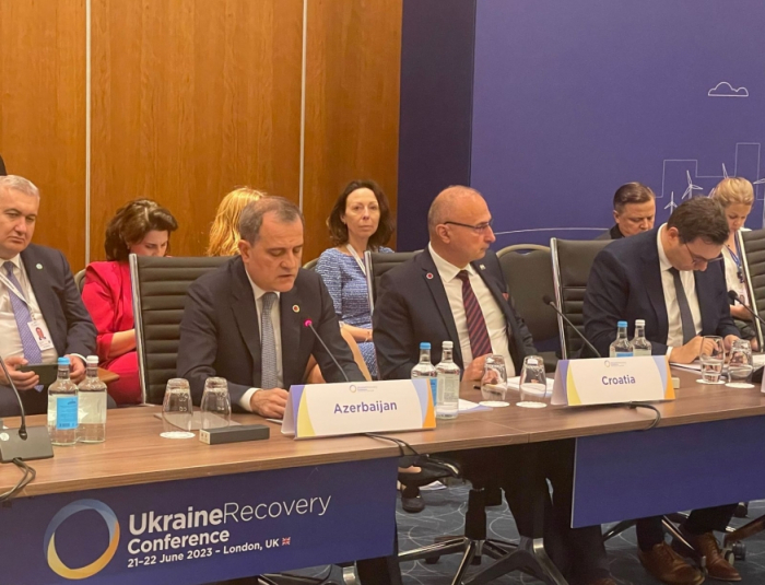  Azerbaijani FM participates in Ukraine Recovery Conference  