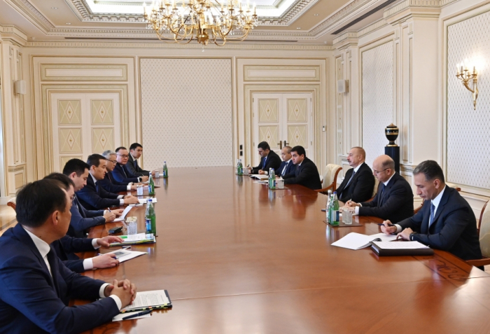   President Ilham Aliyev: Azerbaijan-Kazakhstan relations are successfully developing in all areas  