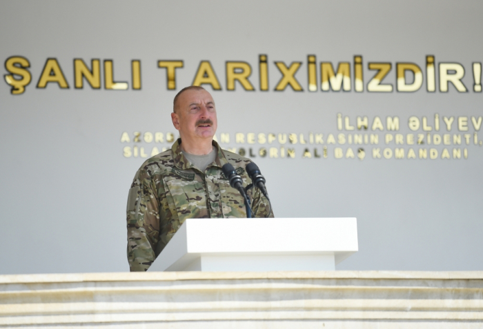  President Ilham Aliyev: We are significantly increasing and will continue to increase our combat capabilities 