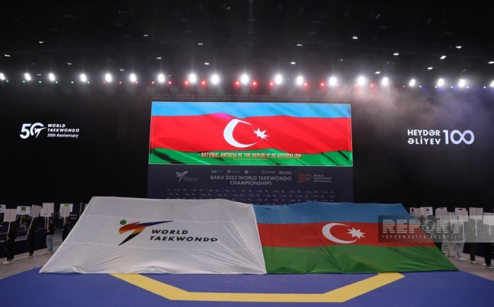     Weltmeisterschaft:   Zwei weitere Taekwondo-Spieler aus Aserbaidschan beginnen zu kämpfen  