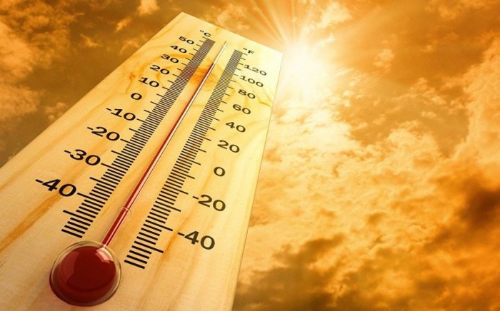    Sabah Bakıda 36 dərəcə isti olacaq     
