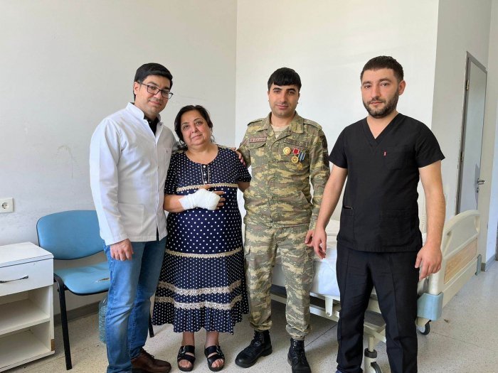 Respublika Klinik Xəstəxanasından qazi ilə bağlı təqdirəlayiq addım 
