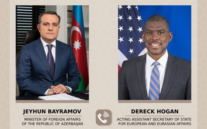   Es gab ein Telefongespräch zwischen dem Leiter des Außenministeriums Aserbaidschans und dem Vertreter des US-Außenministers  
