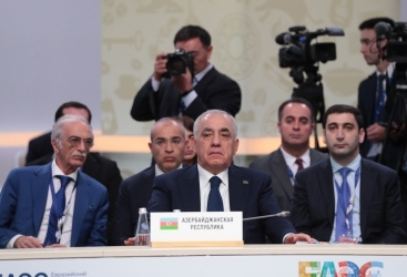 El Primer Ministro de Azerbaiyán participa como invitado en la reunión del Consejo Intergubernamental Euroasiático en Sochi