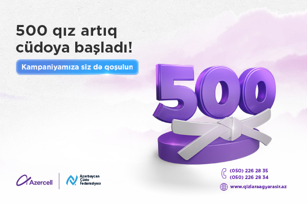 500 qız artıq cüdoya başladı