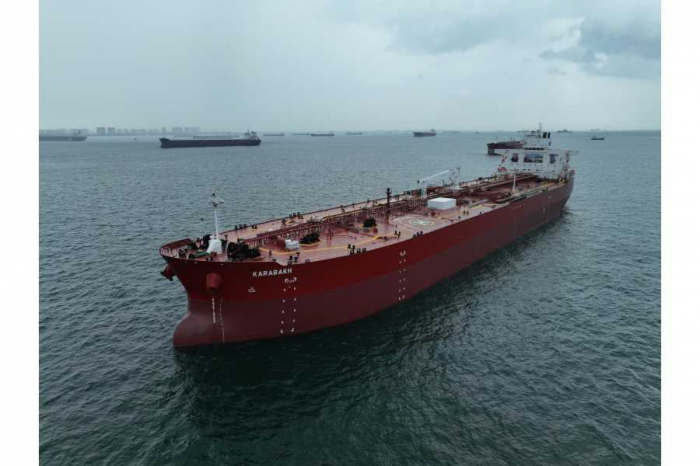 Aframax type "Karabakh" tanker commissioned in Singapore