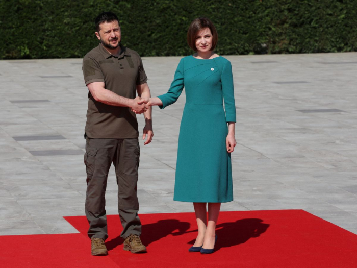 Le président ukrainien est arrivé en Moldavie pour un sommet européen