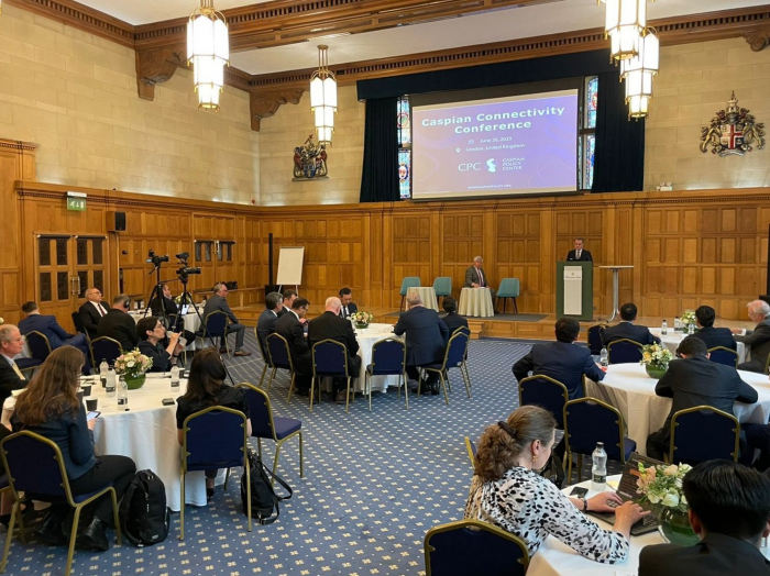  Djeyhoun Baïramov a assisté à une conférence sur la mer Caspienne à Londres - Photos