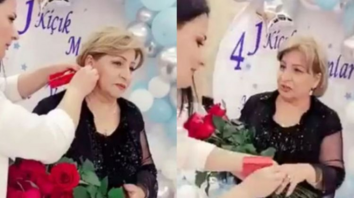    "Valideyinlərin özü müəlliməyə qızıl sırğa alıb"    