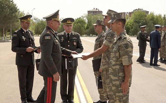 “Zabit hazırlığı kursu”nun buraxılış mərasimi keçirilib