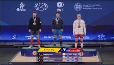 Azerbaijan`s weightlifter Heydarov grabs three European golds
 