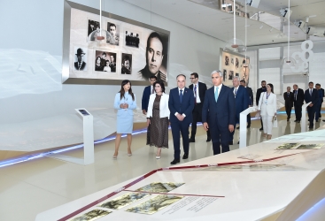   Albanian President and his wife visit Heydar Aliyev Center  