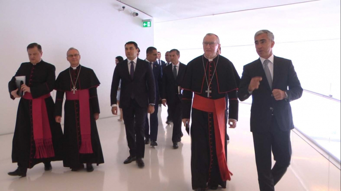   Secretary of State of Holy See visits Heydar Aliyev Center in Baku   