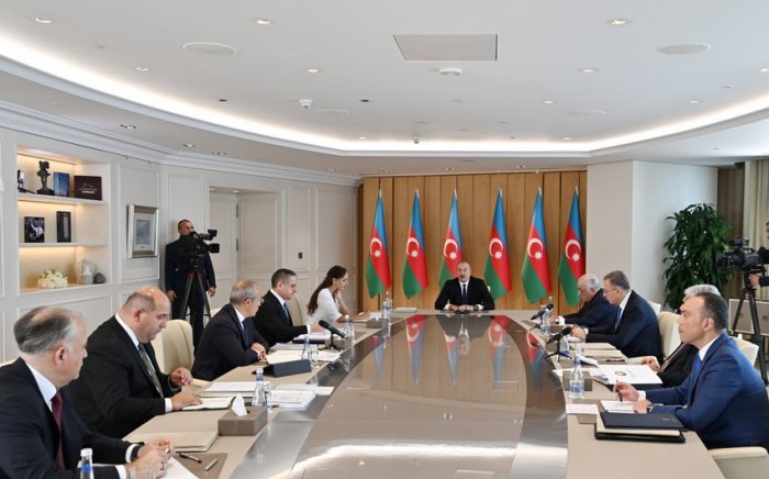    Prezident müşavirə keçirib  - YENİLƏNİB(FOTOLAR)    