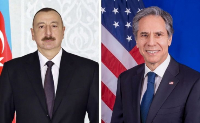  El Secretario de Estado de EE UU llamó al Presidente de Azerbaiyán 