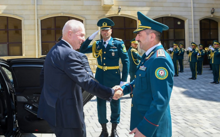   Aserbaidschan und Israel diskutierten gemeinsame Aktivitäten im Bereich des Grenzschutzes   - FOTOS    