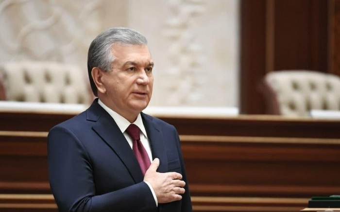   Uzbek President Shavkat Mirziyoyev takes oath of office  