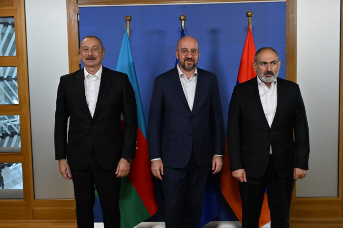 Details of talks between President Ilham Aliyev, PM Nikol Pashinyan in Brussels disclosed