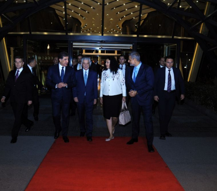 Head of Iraqi Kurdistan Region completes working visit to Azerbaijan