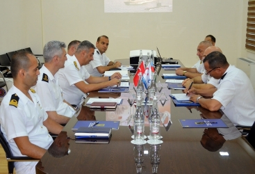  Representantes de las Fuerzas Navales de Azerbaiyán y Türkiye celebran la 9ª Sesión de Estado Mayor 