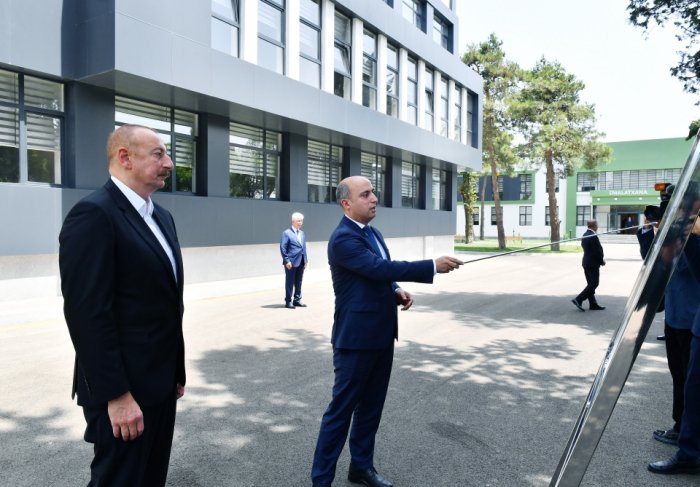   Prezident Cəlilabad Dövlət Peşə Təhsil Mərkəzinin açılışında -  FOTOLAR -  YENİLƏNİB  