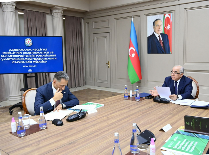 Meeting of Transport Coordination Council held under Azerbaijani PM