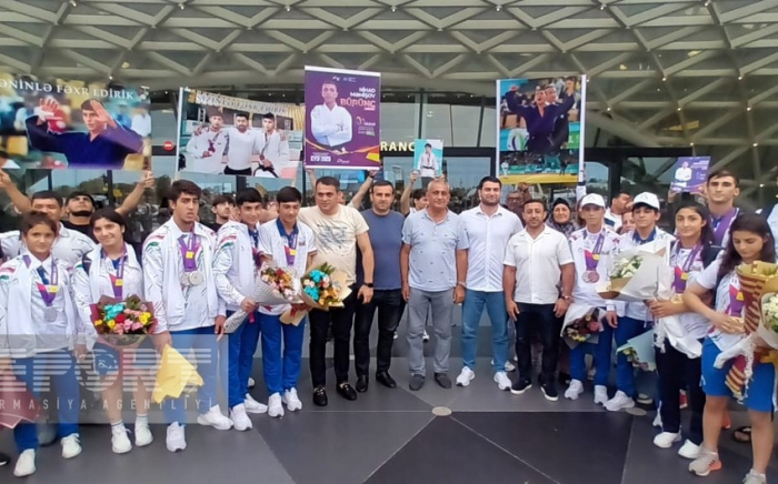   Aserbaidschanische Judoka, die in Slowenien großartige Ergebnisse erzielten, sind in ihre Heimat zurückgekehrt  