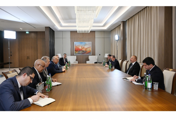  President Ilham Aliyev receives Algerian Minister of Foreign Affairs and National Community Abroad  