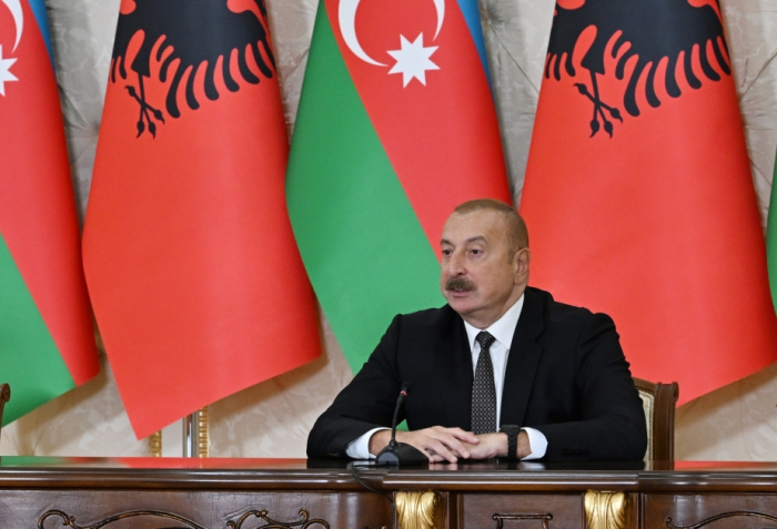   Presıdent Ilham Aliyev expresses gratitude to Albania for supporting Azerbaijan in organizations where the country is not present  