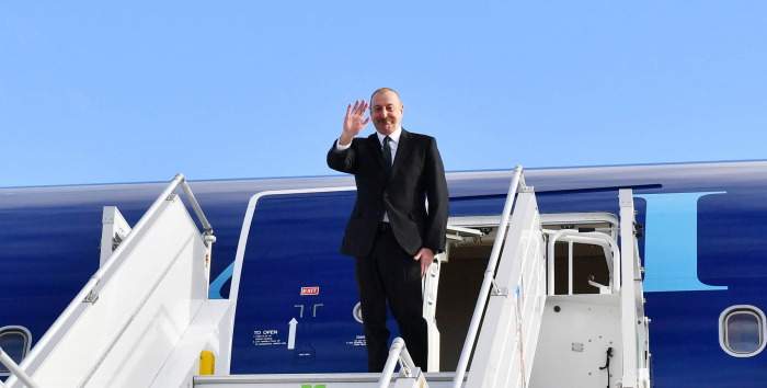  Le président Ilham Aliyev termine sa visite d