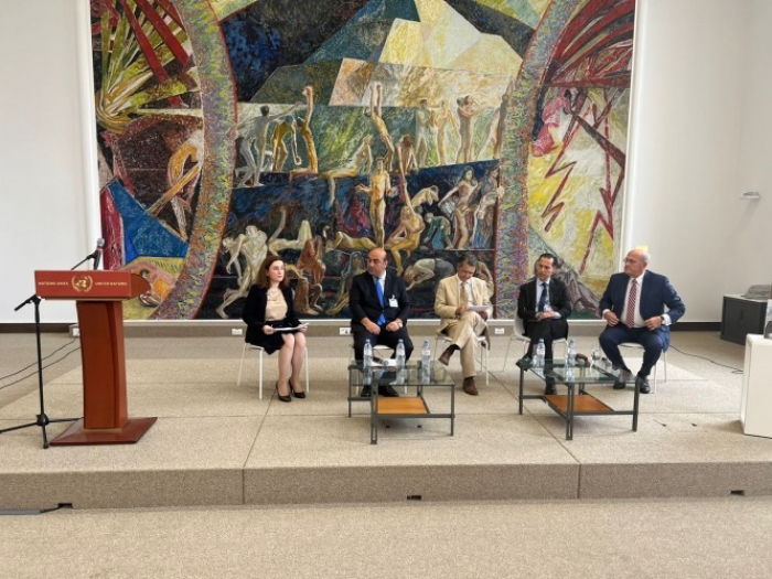 UN office at Geneva hosts presentation of "100 moments of Heydar Aliyev`s life" book