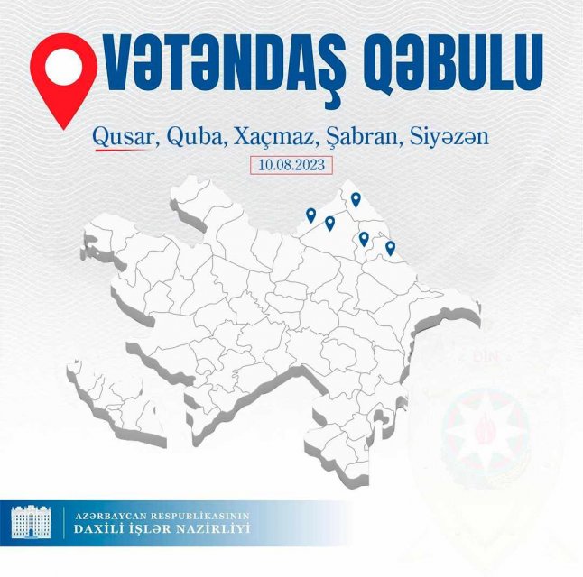    Vilayət Eyvazov qəbul keçirəcək    