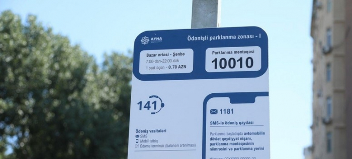Ödənişli parklanmadan daxil olan vəsaitdən istifadə Qaydası təsdiqlənib